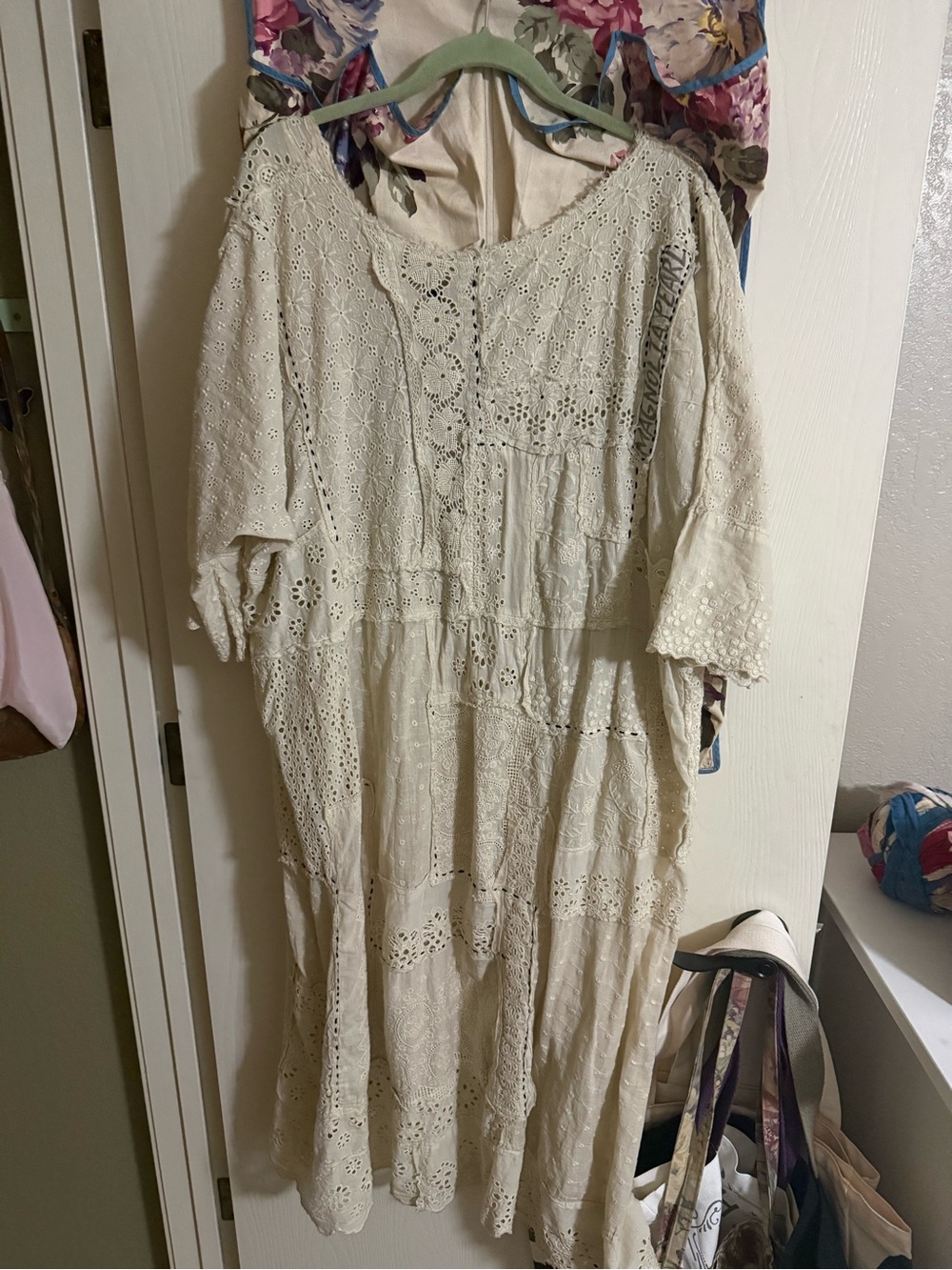 Magnolia Pearl Lillian Cream Lace Maxi Dress FIRM PRICE🤘 - Picture 2 of 6